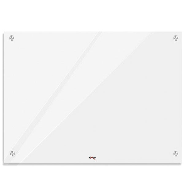 تخته وایت برد عکسنگ مدل شیشه ای AXANG-LACOBEL-12080 سایز 120x80 سانتی متر