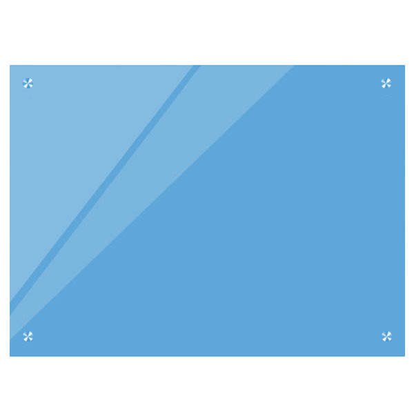 تخته وایت برد شیشه ای عکسنگ مدل CG-5070 سایز 50x70 سانتی متر