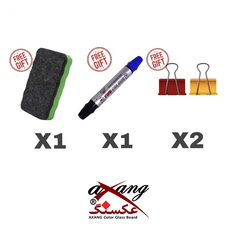 تخته وایت برد شیشه ای لاکوبل مدل CG8061 سایز 80x61 سانتی متر - تصویر 14