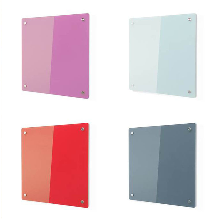 تخته وایت برد شیشه ای لاکوبل کد CG77 سایز 70×70 سانتی متر - تصویر 4