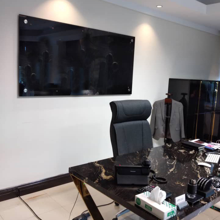 تخته وایت برد لاکوبل مدل شیشه ای LACOBEL-LACOBEL-12080 سایز 120x80 سانتی متر - تصویر 6