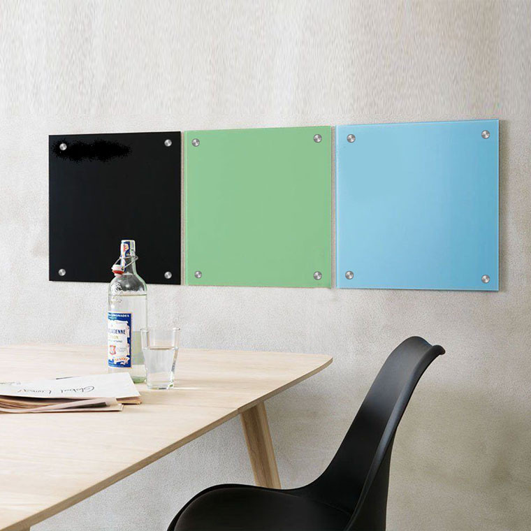 تخته وایت برد شیشه ای لاکوبل کد CG77 سایز 70×70 سانتی متر - تصویر 3