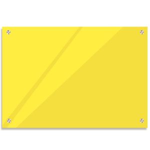 تخته وایت برد شیشه ای لاکوبل مدل CG سایز 150x90 سانتی متر
