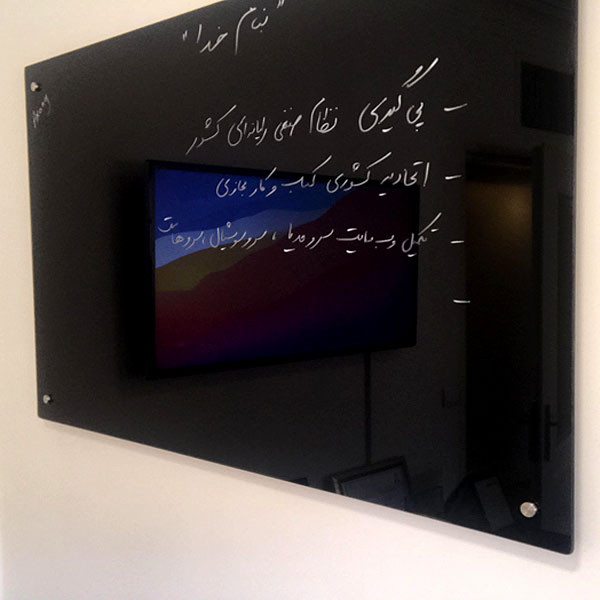 تخته وایت برد شیشه ای لاکوبل مدل CG18091 سایز 180x91 سانتی متر 5 تخته وایت برد شیشه ای لاکوبل مدل CG18091 سایز 180x91 سانتی متر - تصویر 4