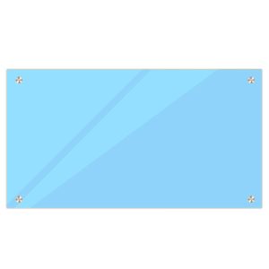 تخته وایت برد شیشه ای لاکوبل مدل CG12090 سایز 120x90 سانتی متر