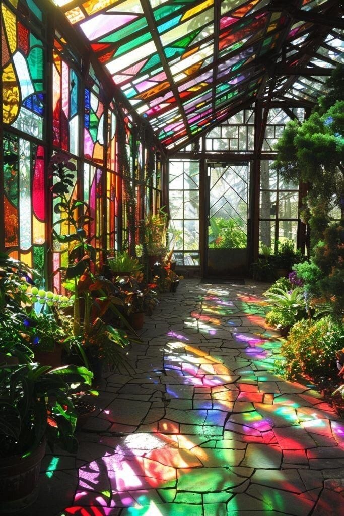 پنجره شیشه‌ای لاکوبل با طراحی مدرن